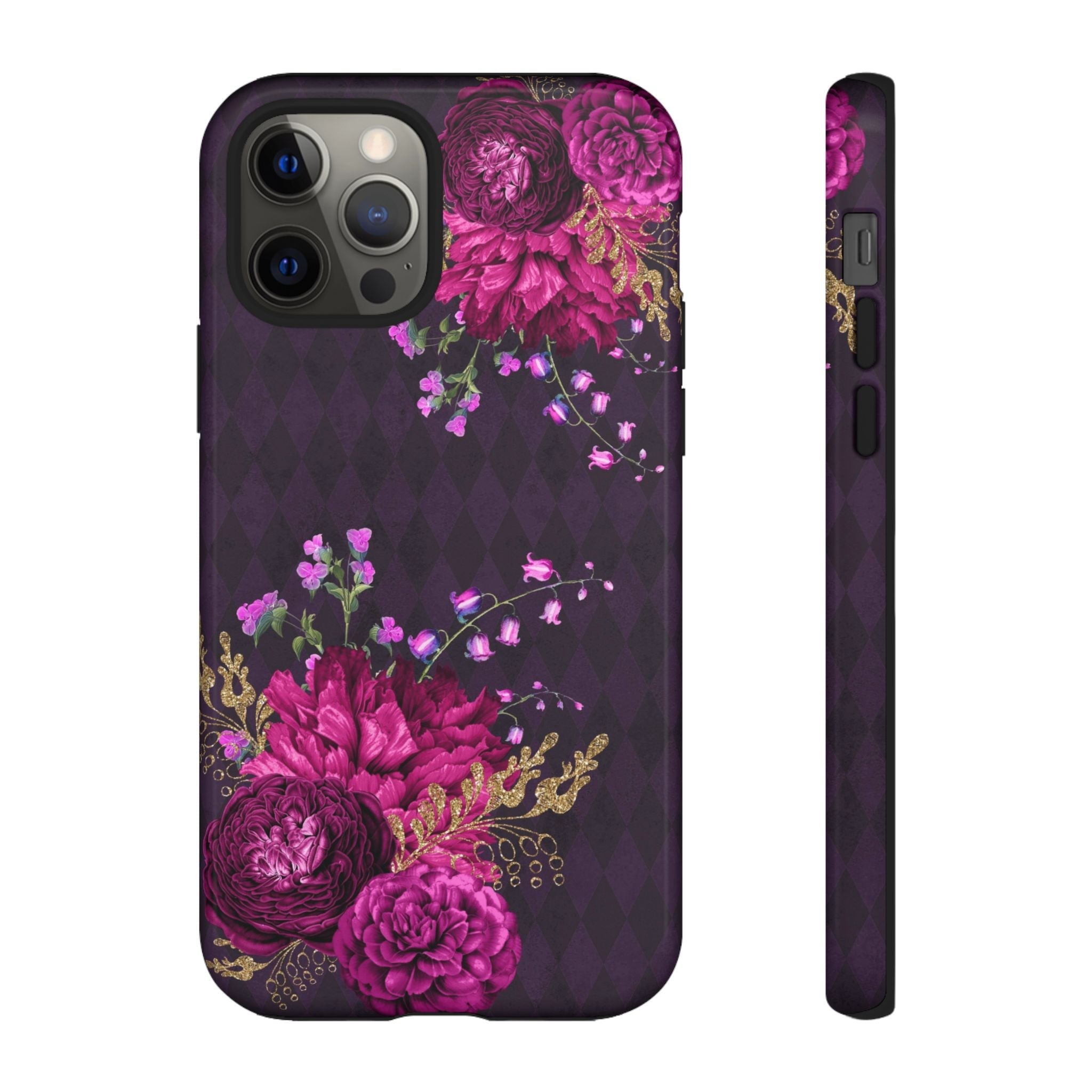 iPhone Case Tough Cases - Beautiful Flowers Mauve | iPhone