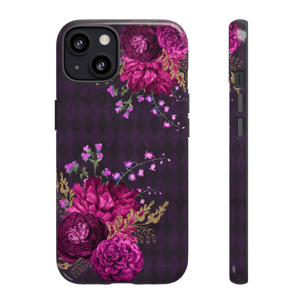 iPhone Case Tough Cases - Beautiful Flowers Mauve | iPhone