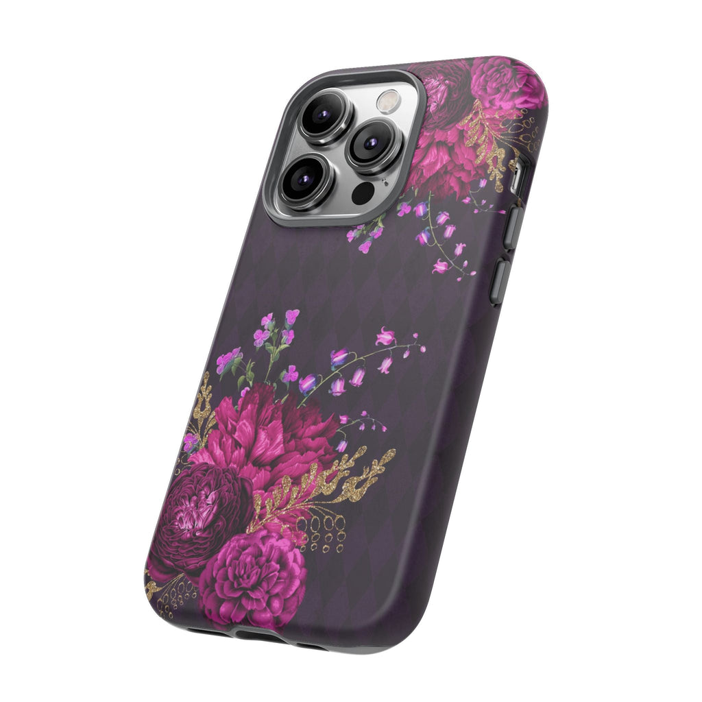 iPhone Case Tough Cases - Beautiful Flowers Mauve | iPhone