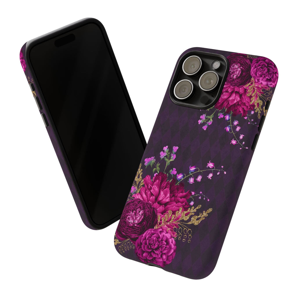 iPhone Case Tough Cases - Beautiful Flowers Mauve | iPhone