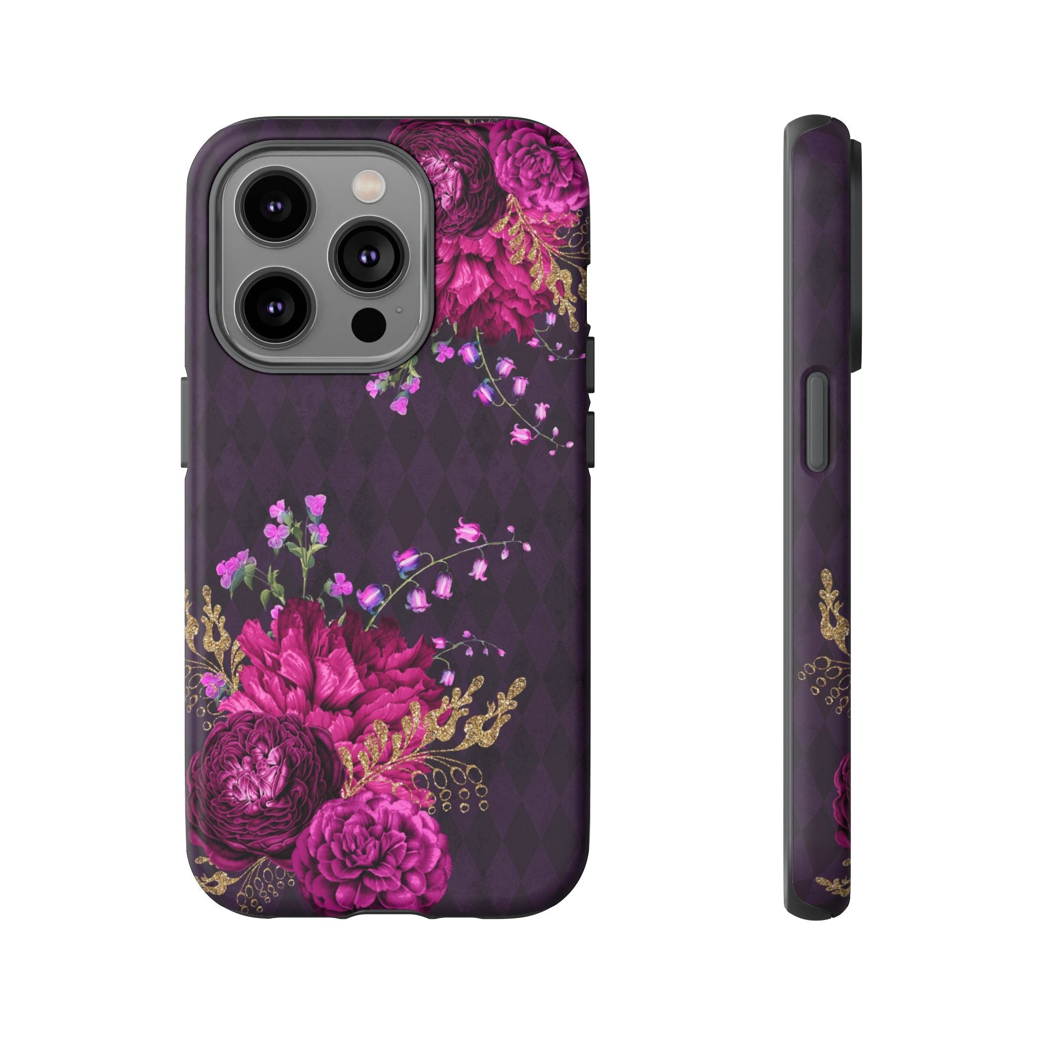 iPhone Case Tough Cases - Beautiful Flowers Mauve | iPhone