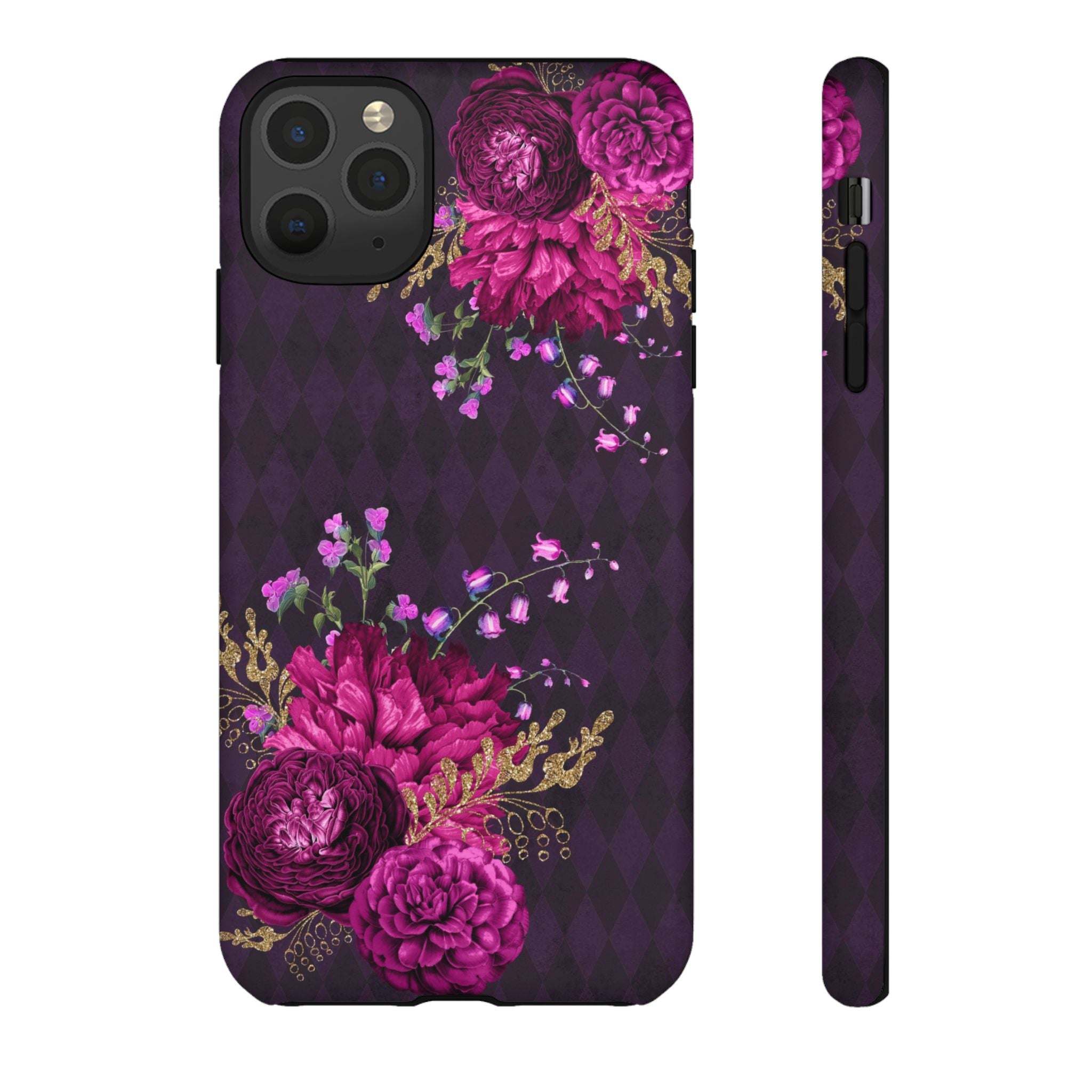iPhone Case Tough Cases - Beautiful Flowers Mauve | iPhone