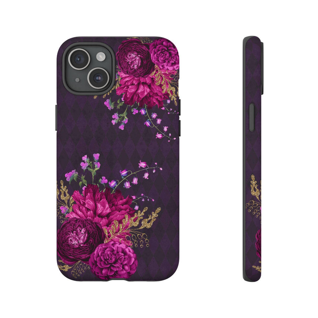 iPhone Case Tough Cases - Beautiful Flowers Mauve | iPhone