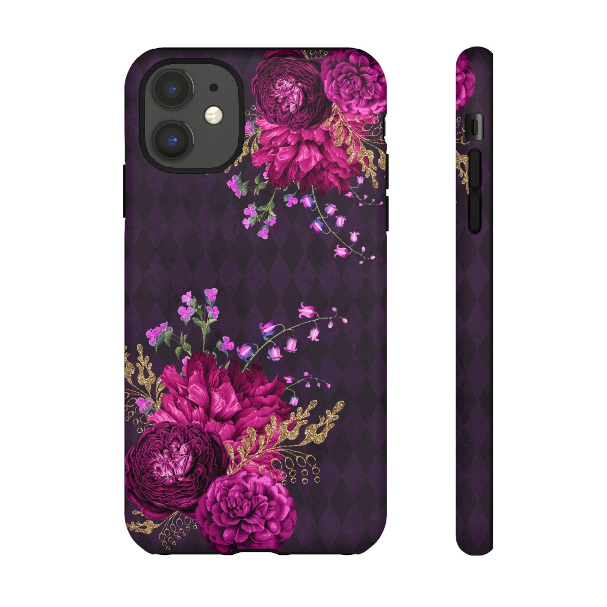 iPhone Case Tough Cases - Beautiful Flowers Mauve | iPhone