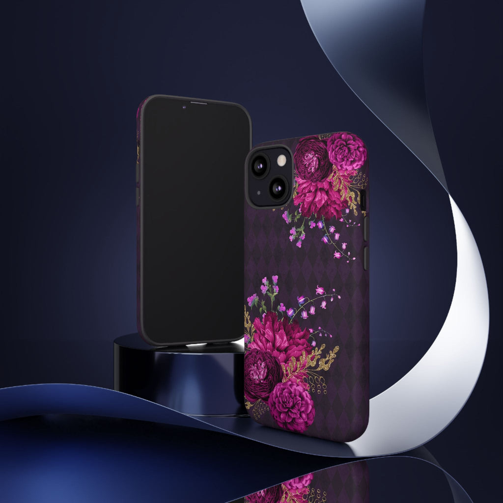 iPhone Case Tough Cases - Beautiful Flowers Mauve | iPhone