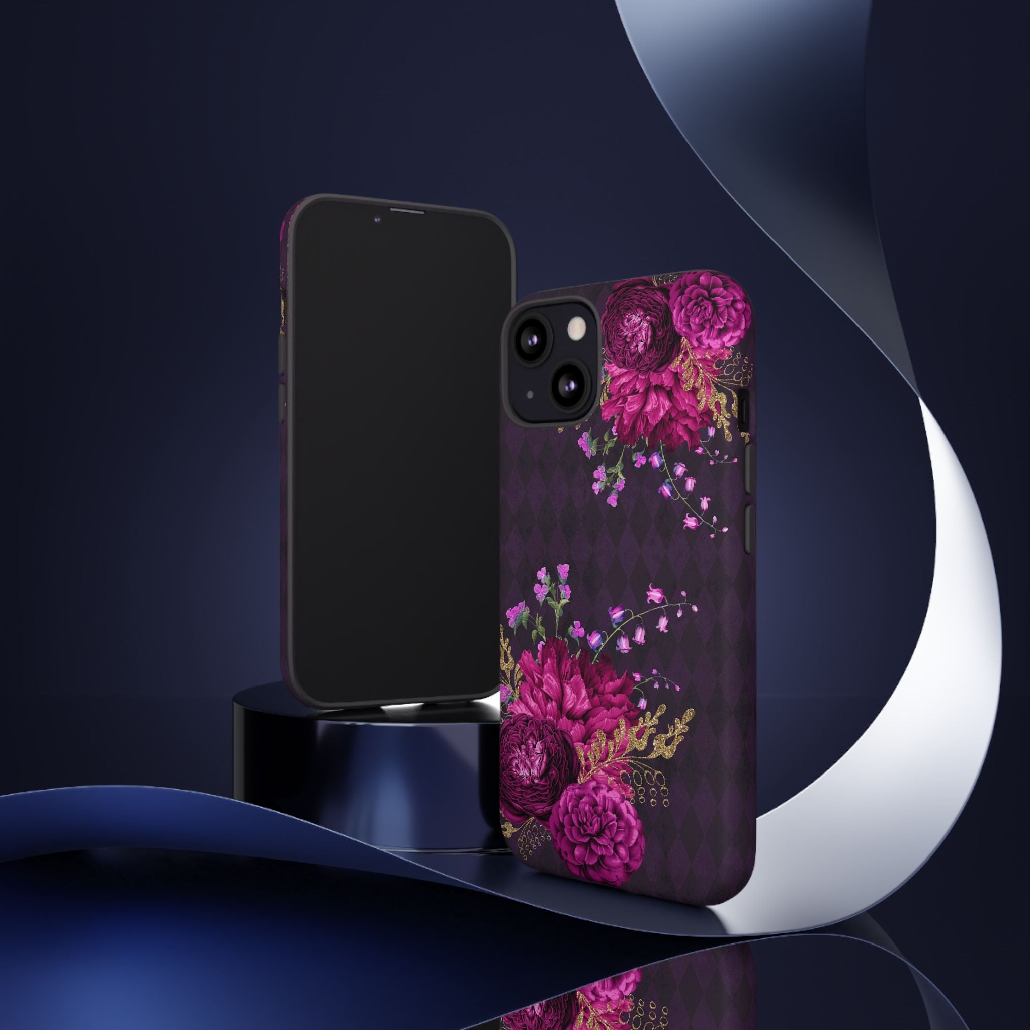 iPhone Case Tough Cases - Beautiful Flowers Mauve | iPhone