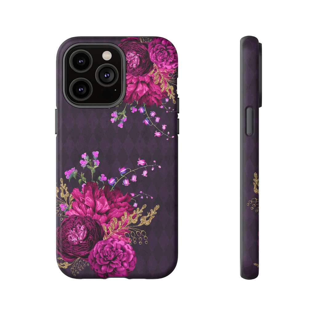 iPhone Case Tough Cases - Beautiful Flowers Mauve | iPhone