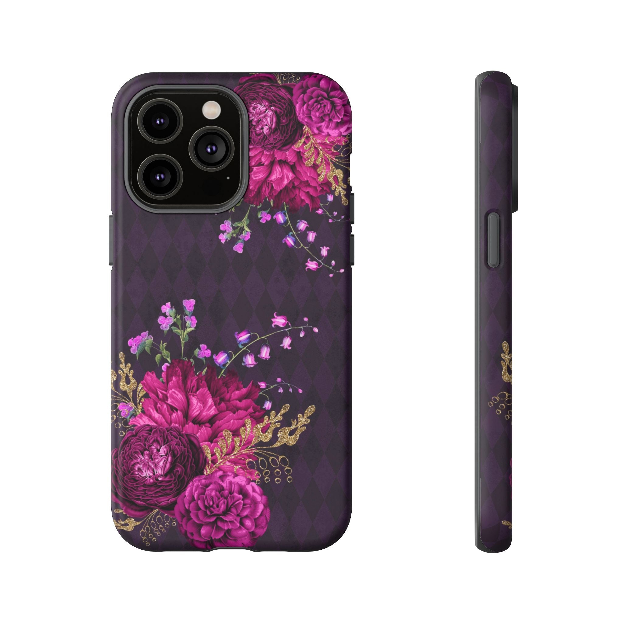 iPhone Case Tough Cases - Beautiful Flowers Mauve | iPhone