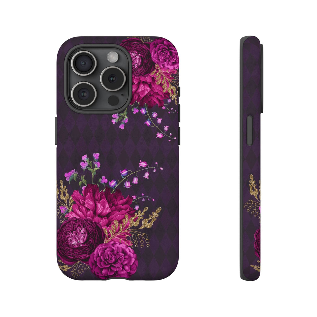 iPhone Case Tough Cases - Beautiful Flowers Mauve | iPhone