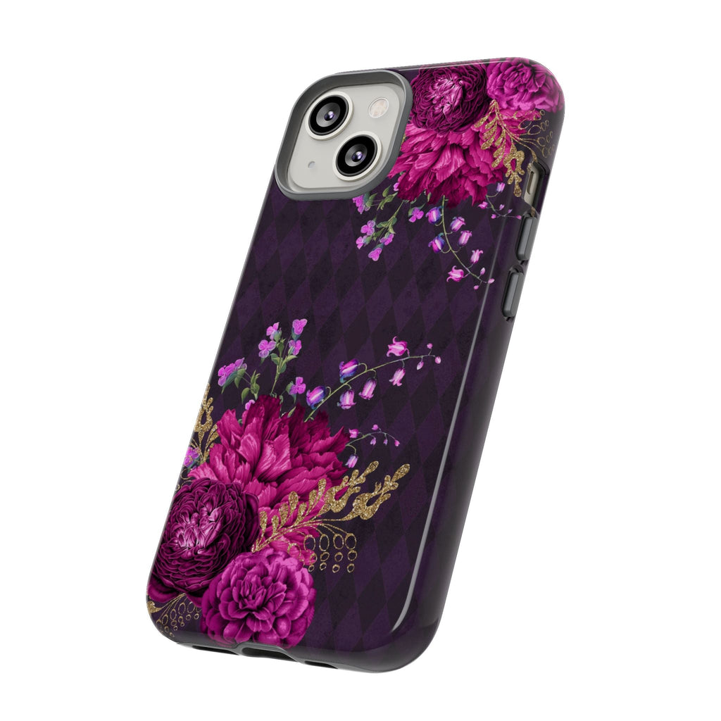 iPhone Case Tough Cases - Beautiful Flowers Mauve | iPhone