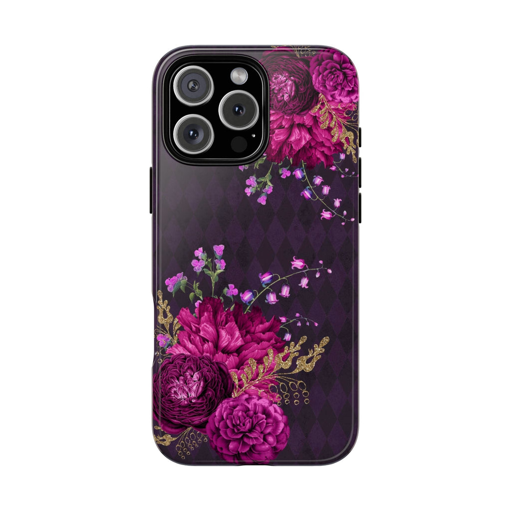 iPhone Case Tough Cases - Beautiful Flowers Mauve | iPhone
