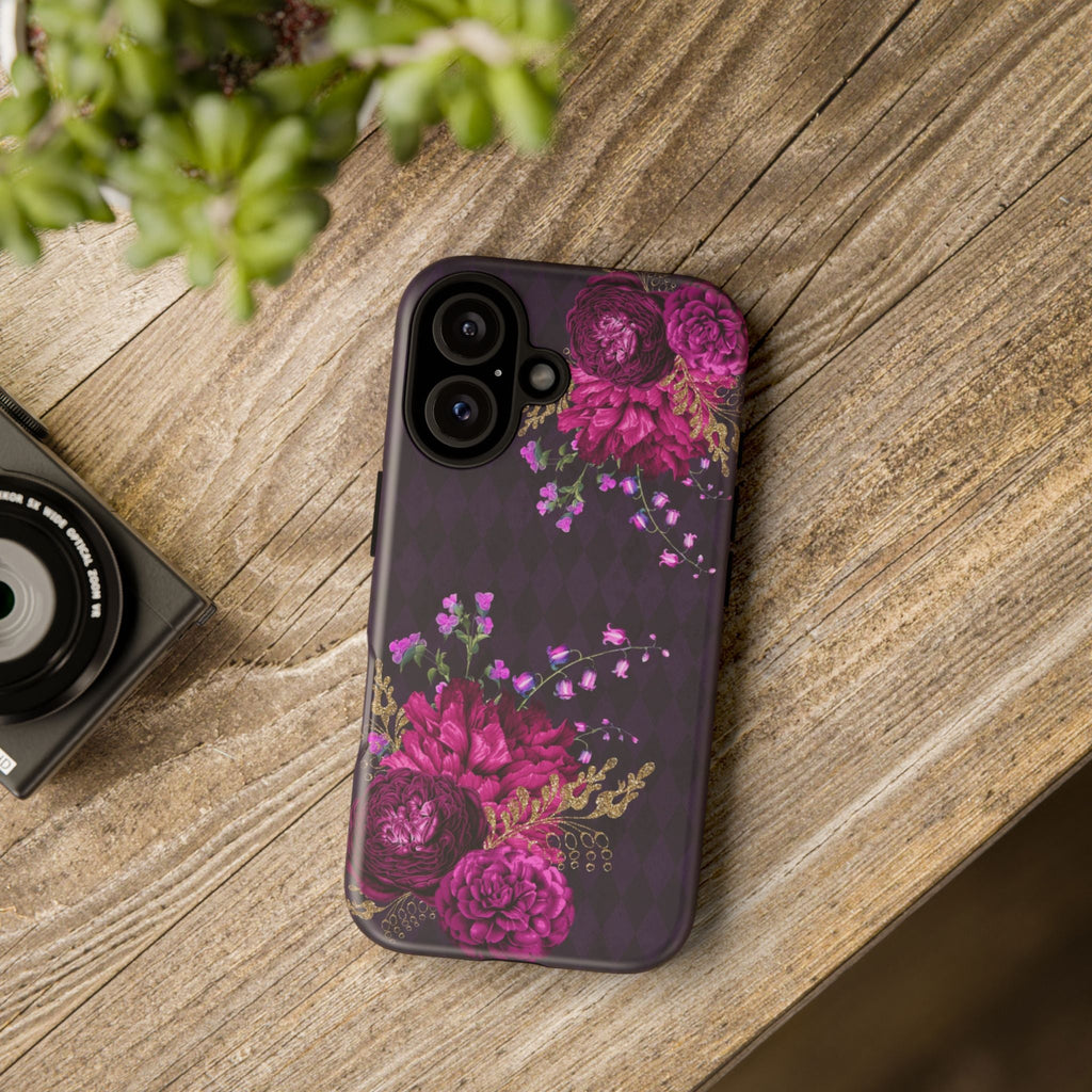 iPhone Case Tough Cases - Beautiful Flowers Mauve | iPhone