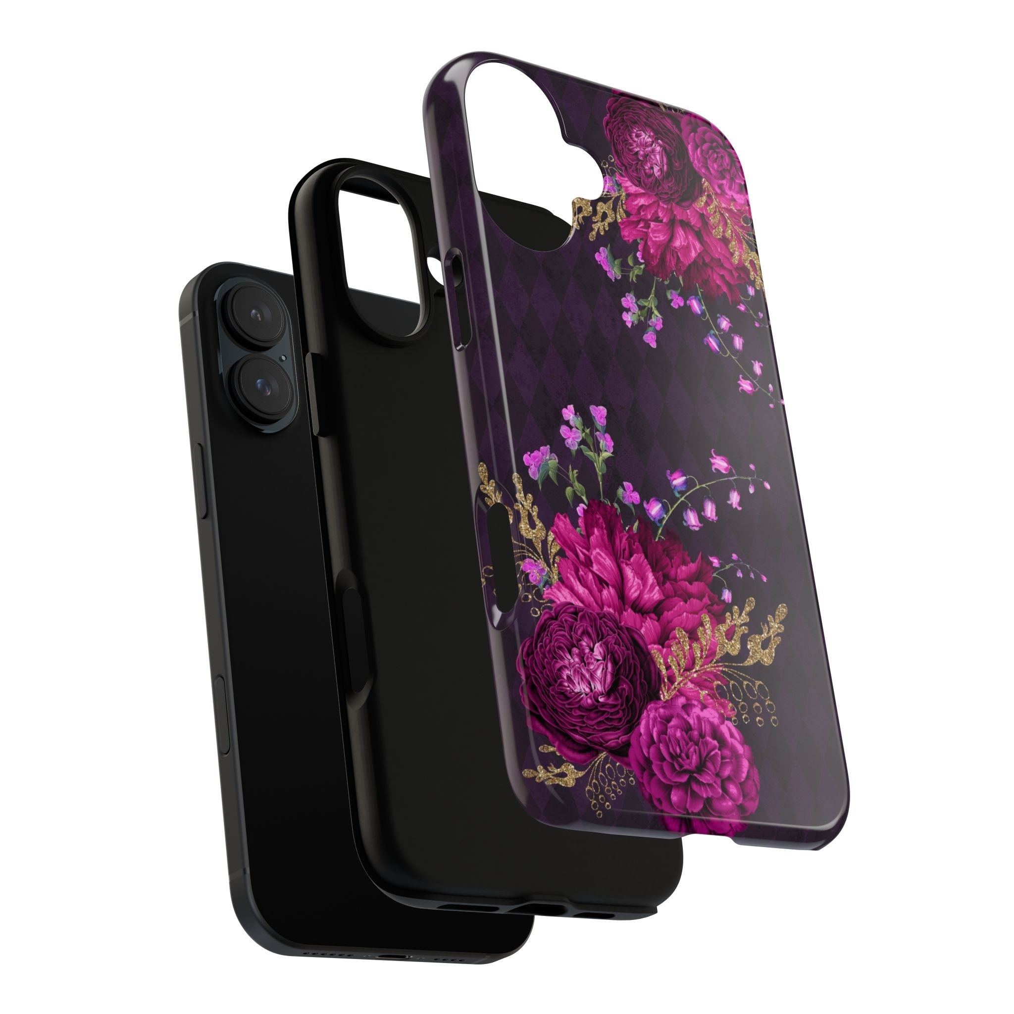 iPhone Case Tough Cases - Beautiful Flowers Mauve | iPhone