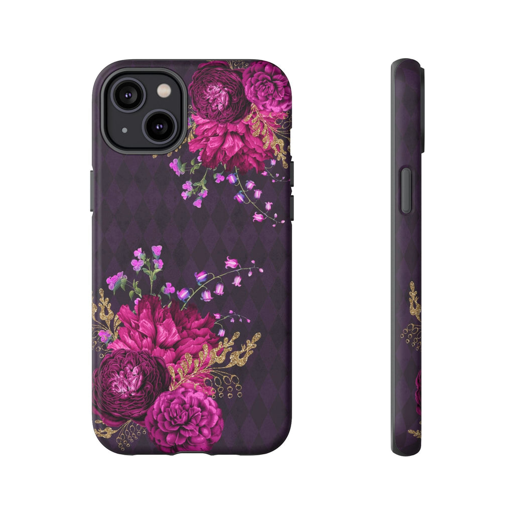 iPhone Case Tough Cases - Beautiful Flowers Mauve | iPhone