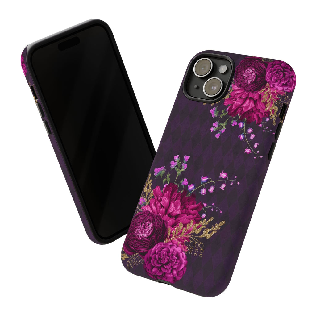 iPhone Case Tough Cases - Beautiful Flowers Mauve | iPhone