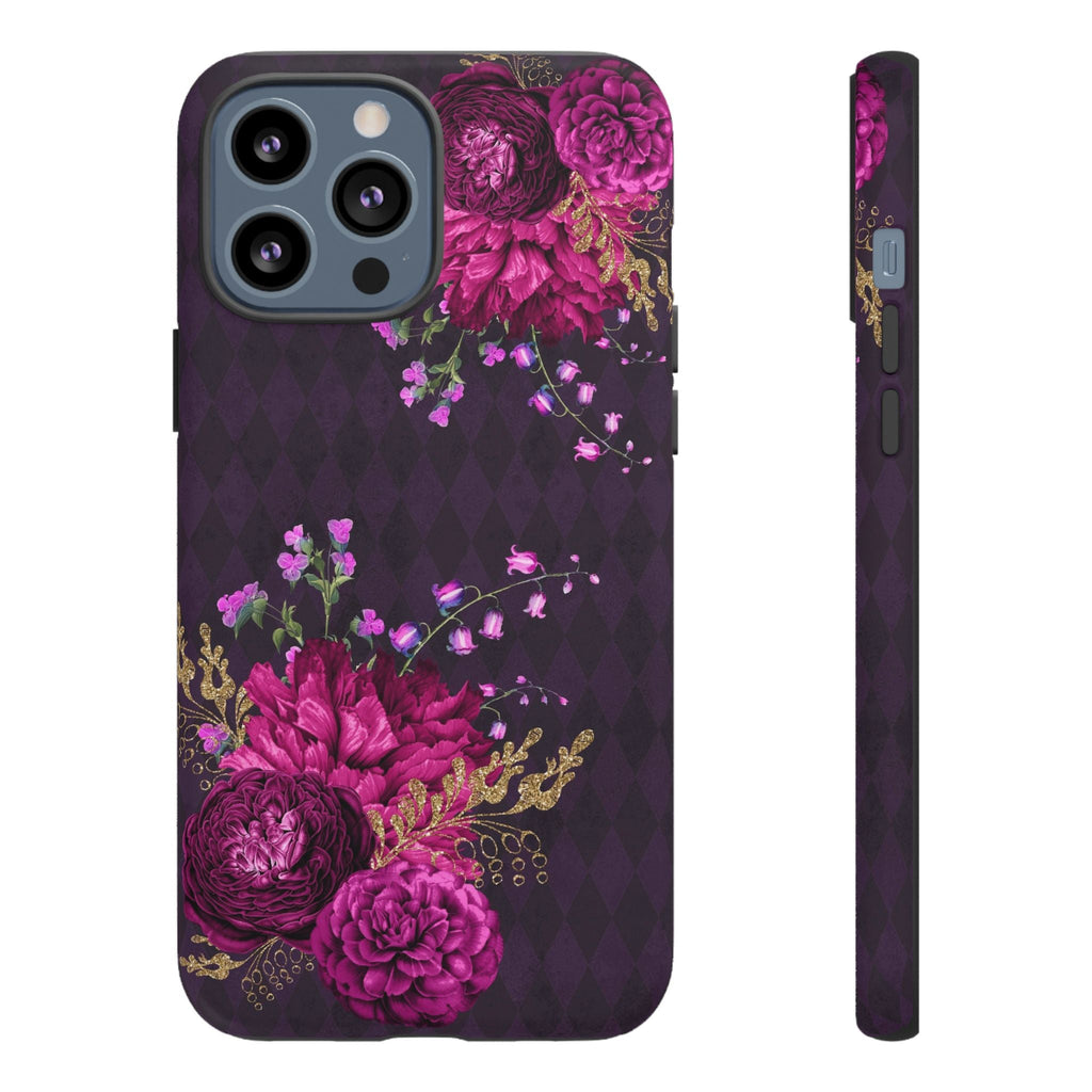 iPhone Case Tough Cases - Beautiful Flowers Mauve | iPhone
