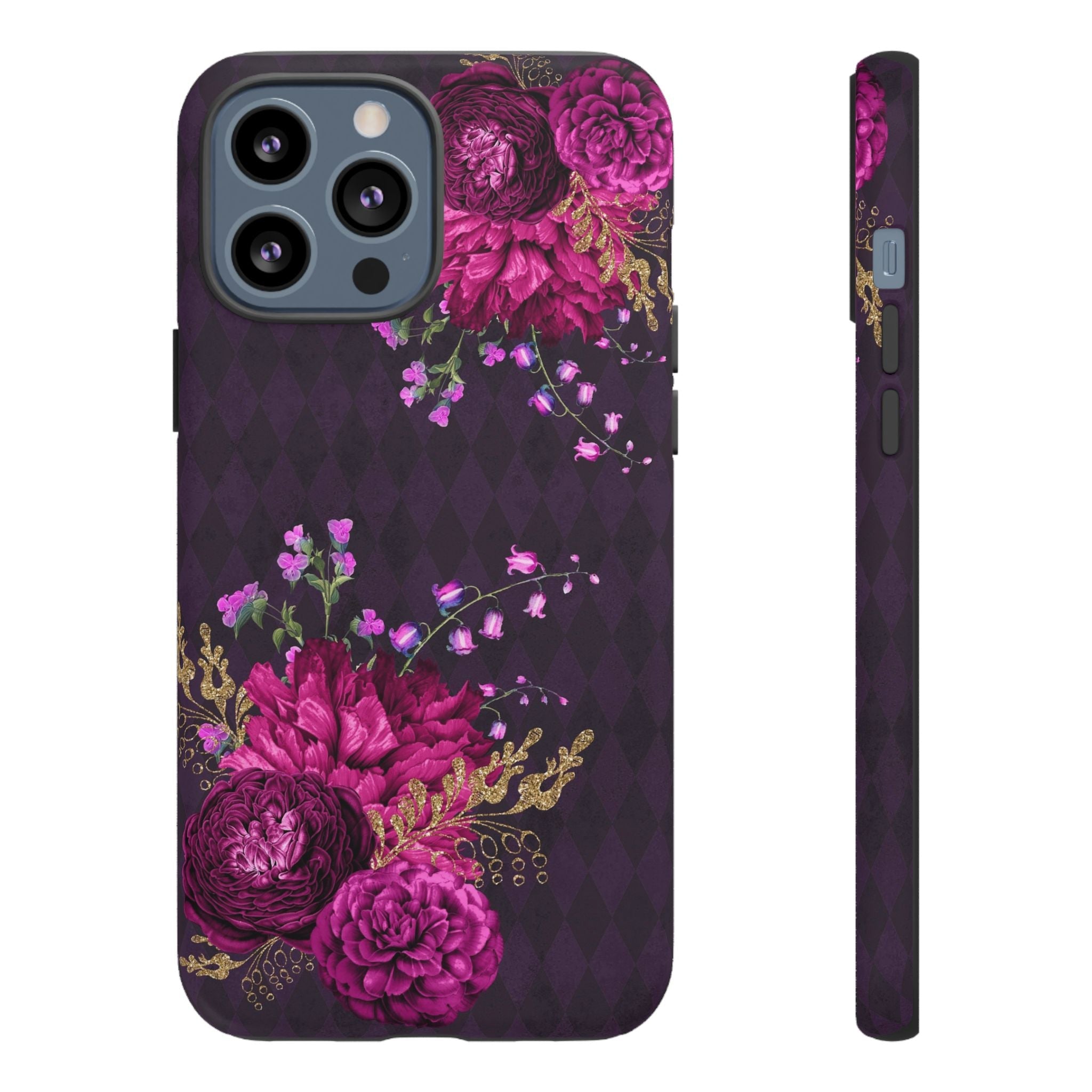 iPhone Case Tough Cases - Beautiful Flowers Mauve | iPhone