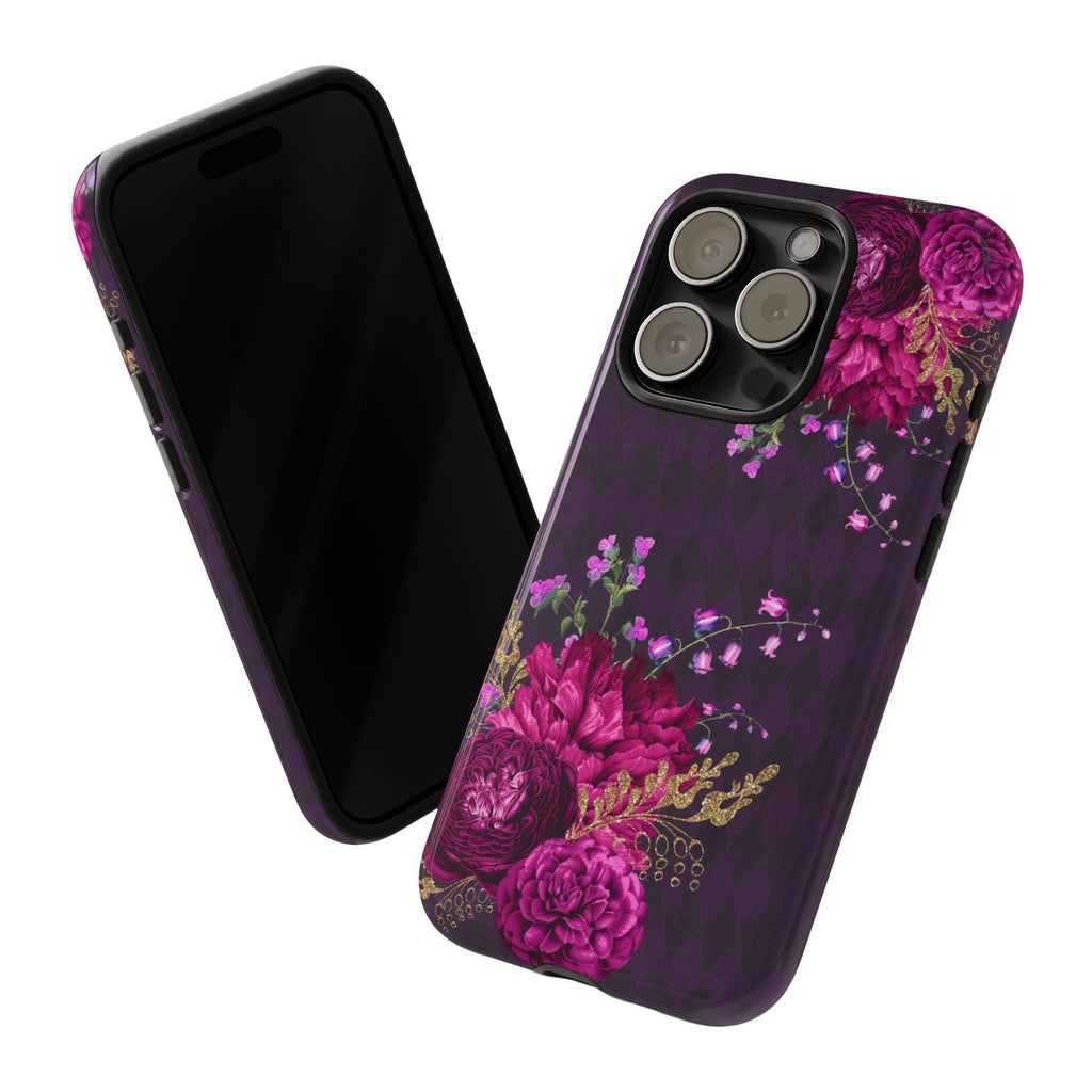 iPhone Case Tough Cases - Beautiful Flowers Mauve | iPhone