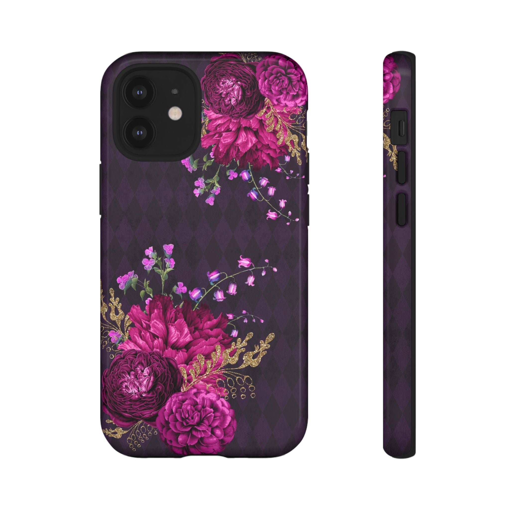 iPhone Case Tough Cases - Beautiful Flowers Mauve | iPhone