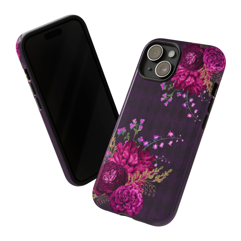 iPhone Case Tough Cases - Beautiful Flowers Mauve | iPhone