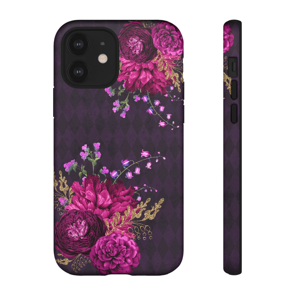 iPhone Case Tough Cases - Beautiful Flowers Mauve | iPhone