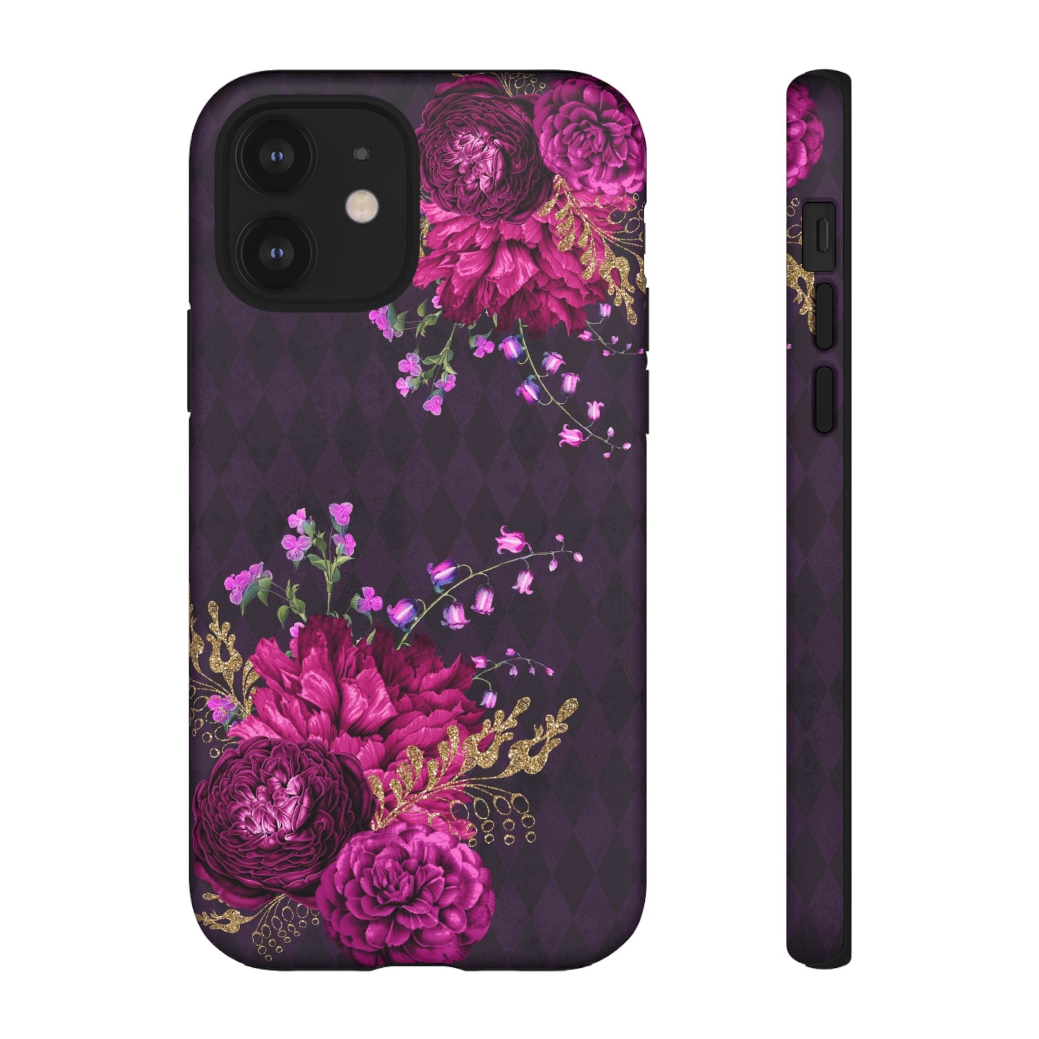 iPhone Case Tough Cases - Beautiful Flowers Mauve | iPhone