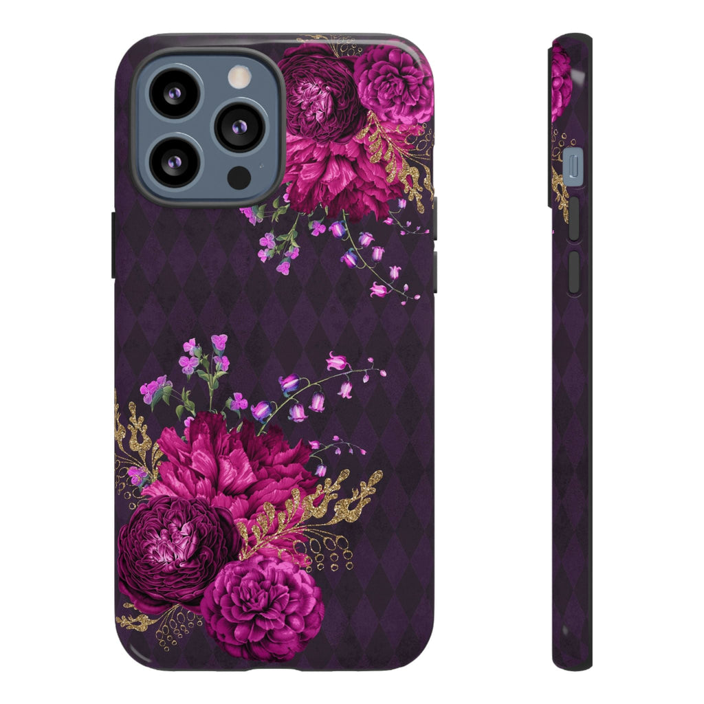 iPhone Case Tough Cases - Beautiful Flowers Mauve | iPhone