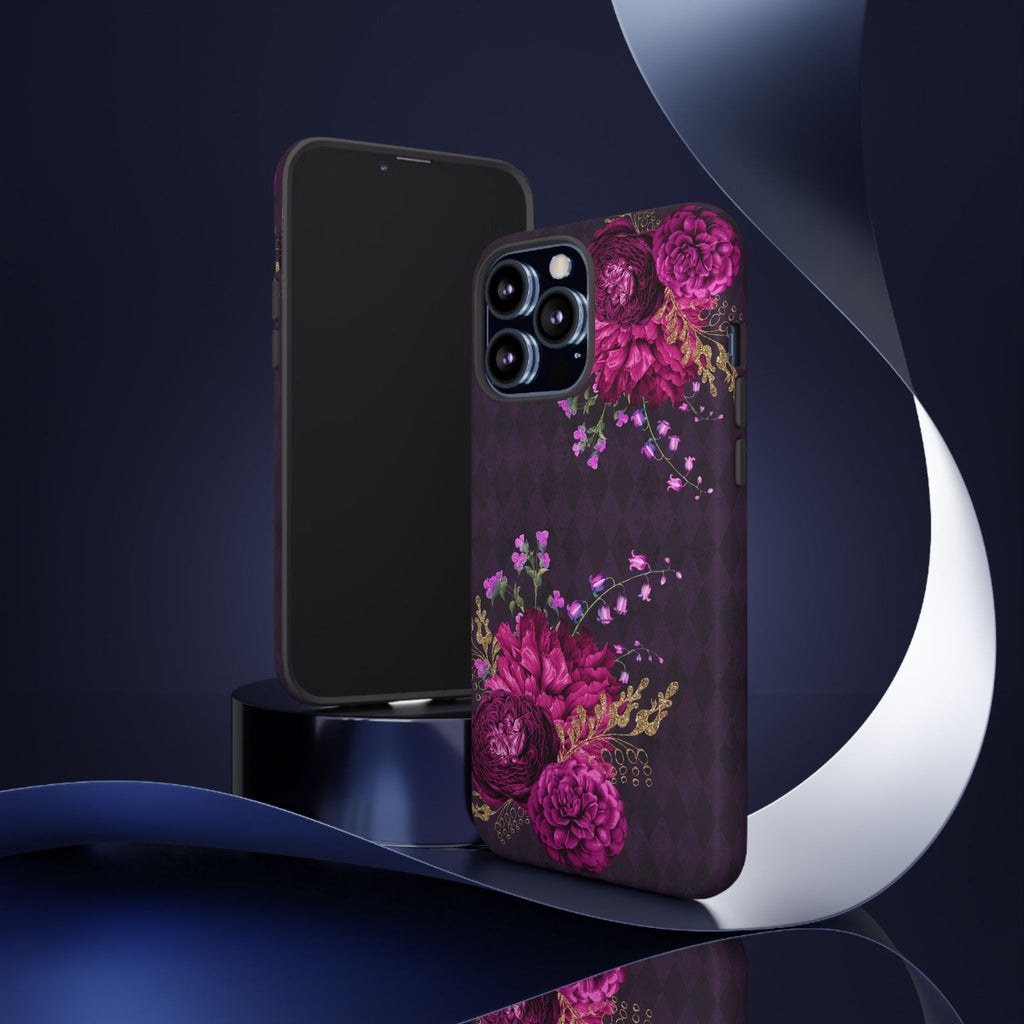 iPhone Case Tough Cases - Beautiful Flowers Mauve | iPhone