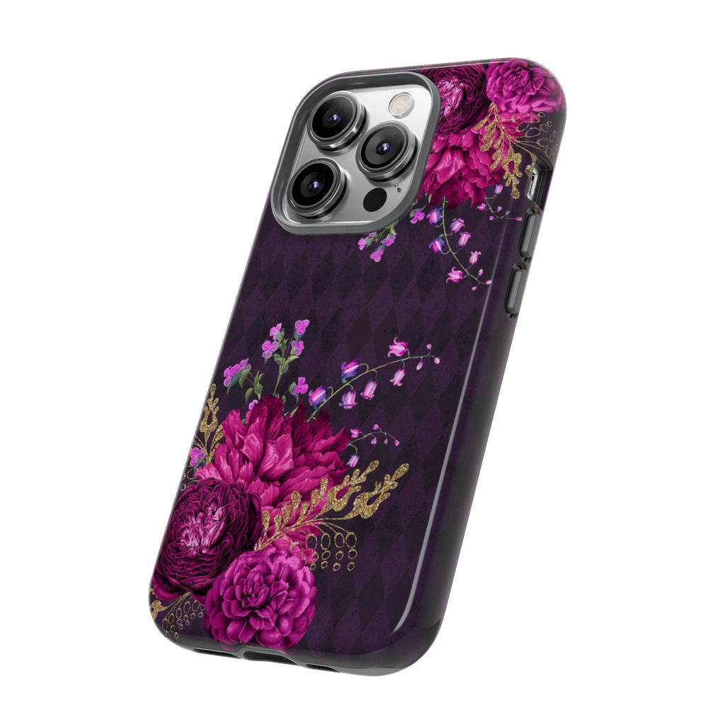 iPhone Case Tough Cases - Beautiful Flowers Mauve | iPhone