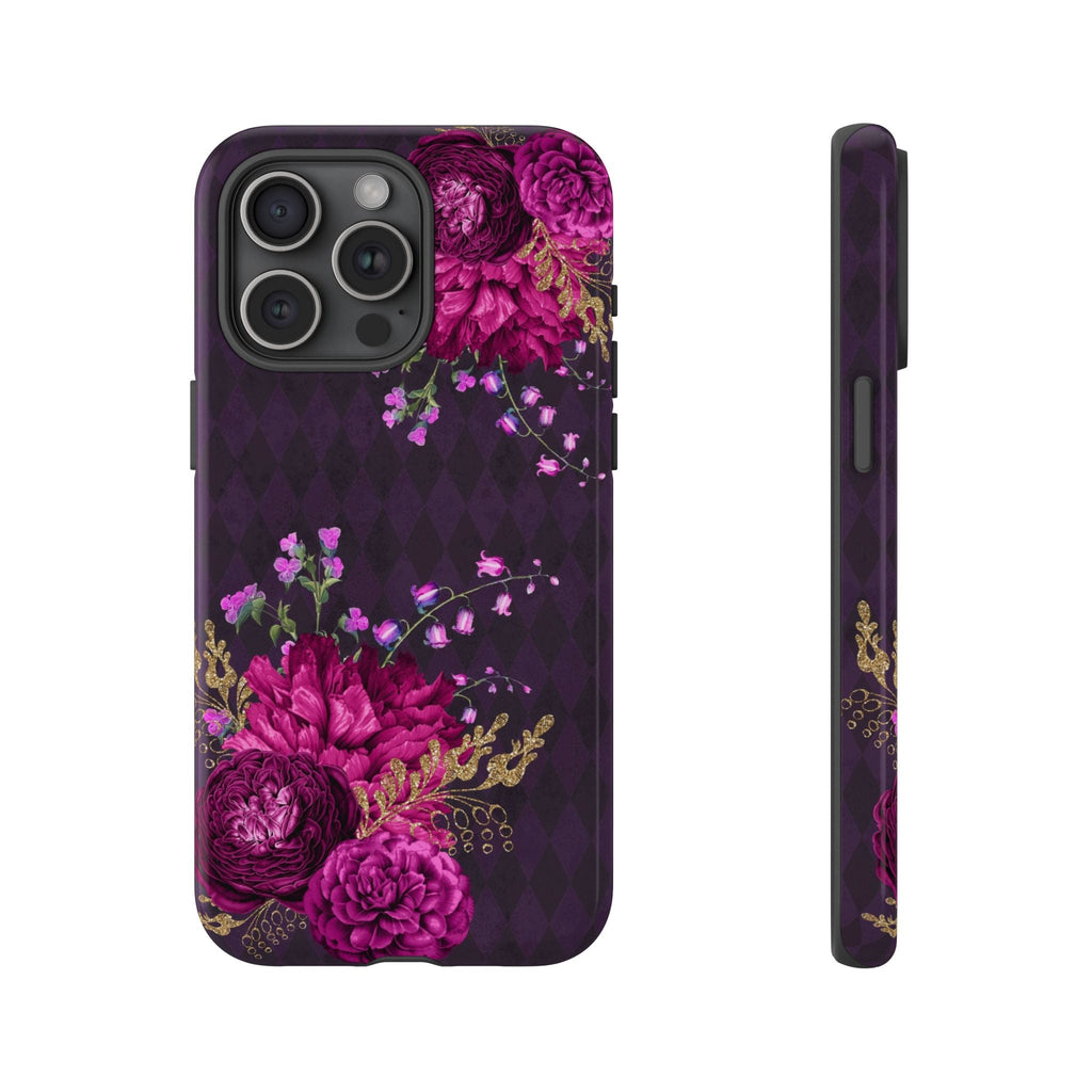 iPhone Case Tough Cases - Beautiful Flowers Mauve | iPhone