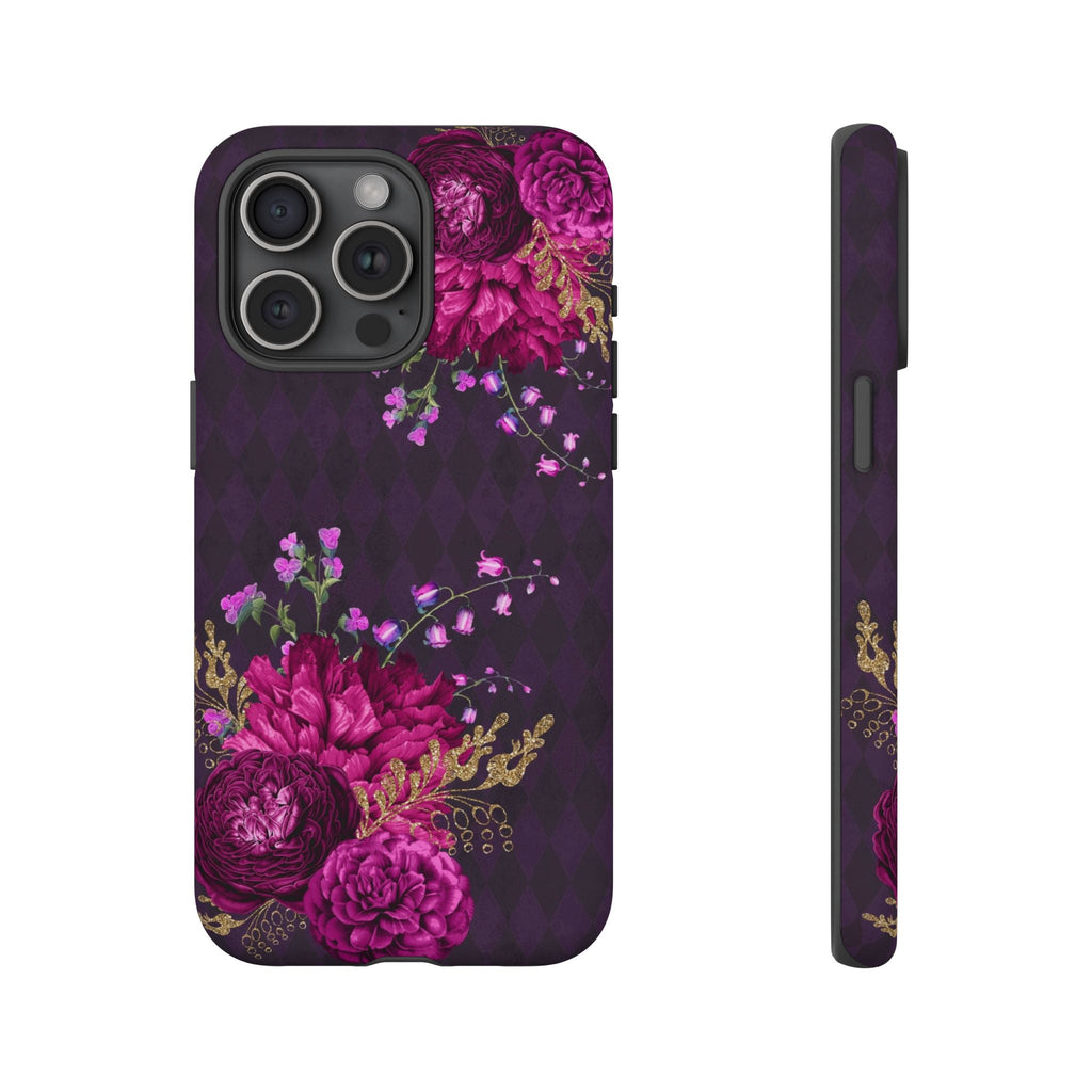 iPhone Case Tough Cases - Beautiful Flowers Mauve | iPhone