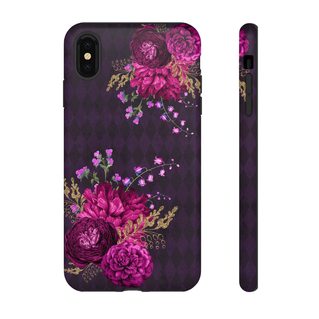 iPhone Case Tough Cases - Beautiful Flowers Mauve | iPhone