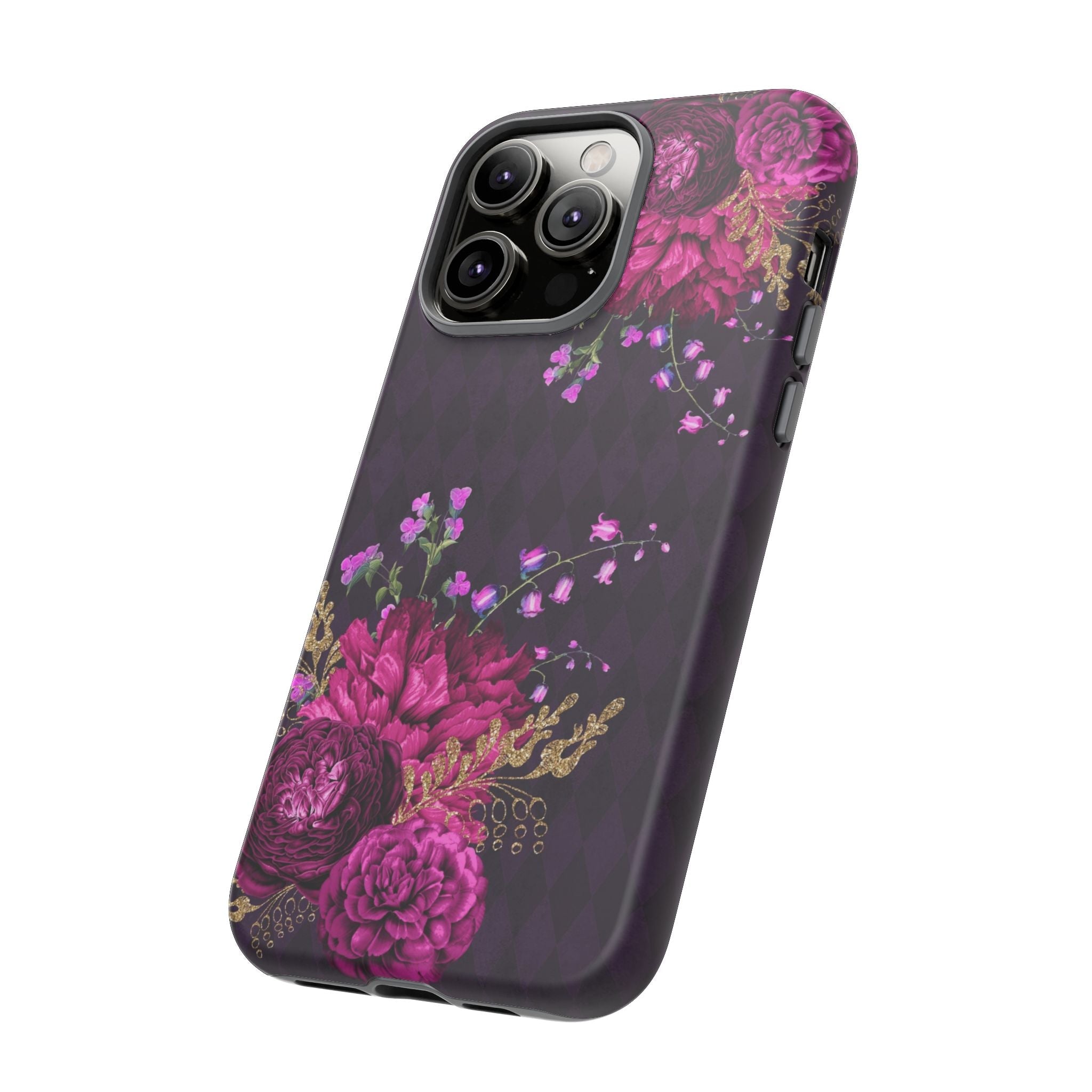 iPhone Case Tough Cases - Beautiful Flowers Mauve | iPhone