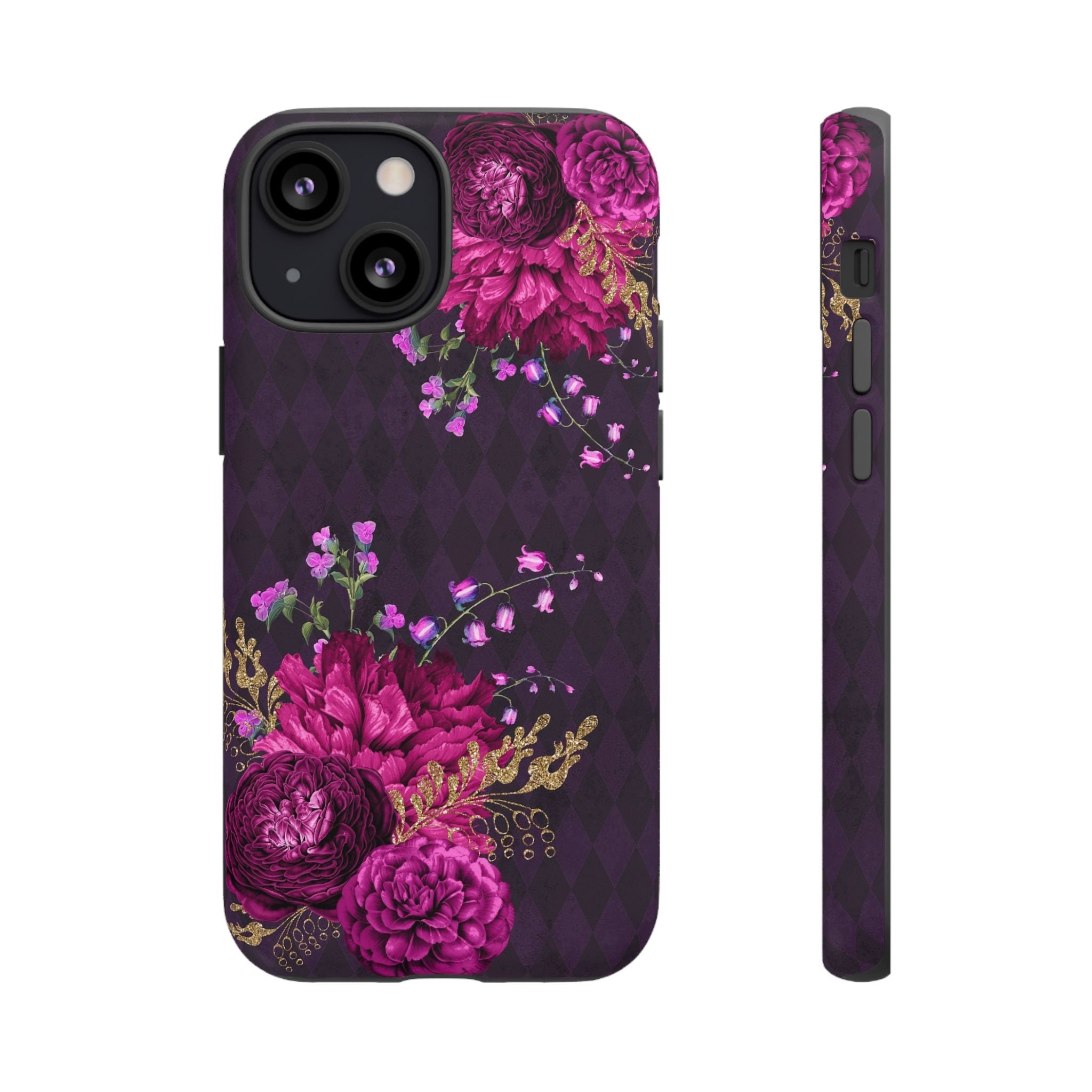 iPhone Case Tough Cases - Beautiful Flowers Mauve | iPhone