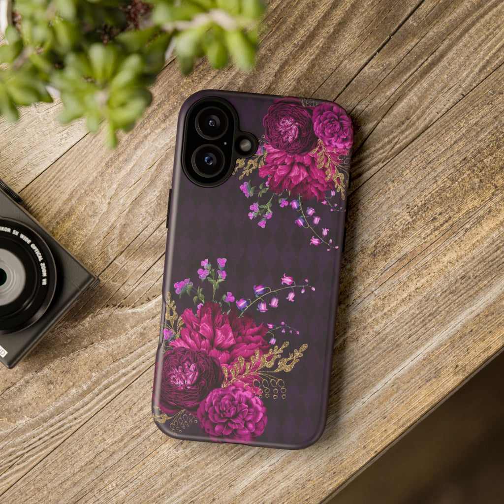 iPhone Case Tough Cases - Beautiful Flowers Mauve | iPhone