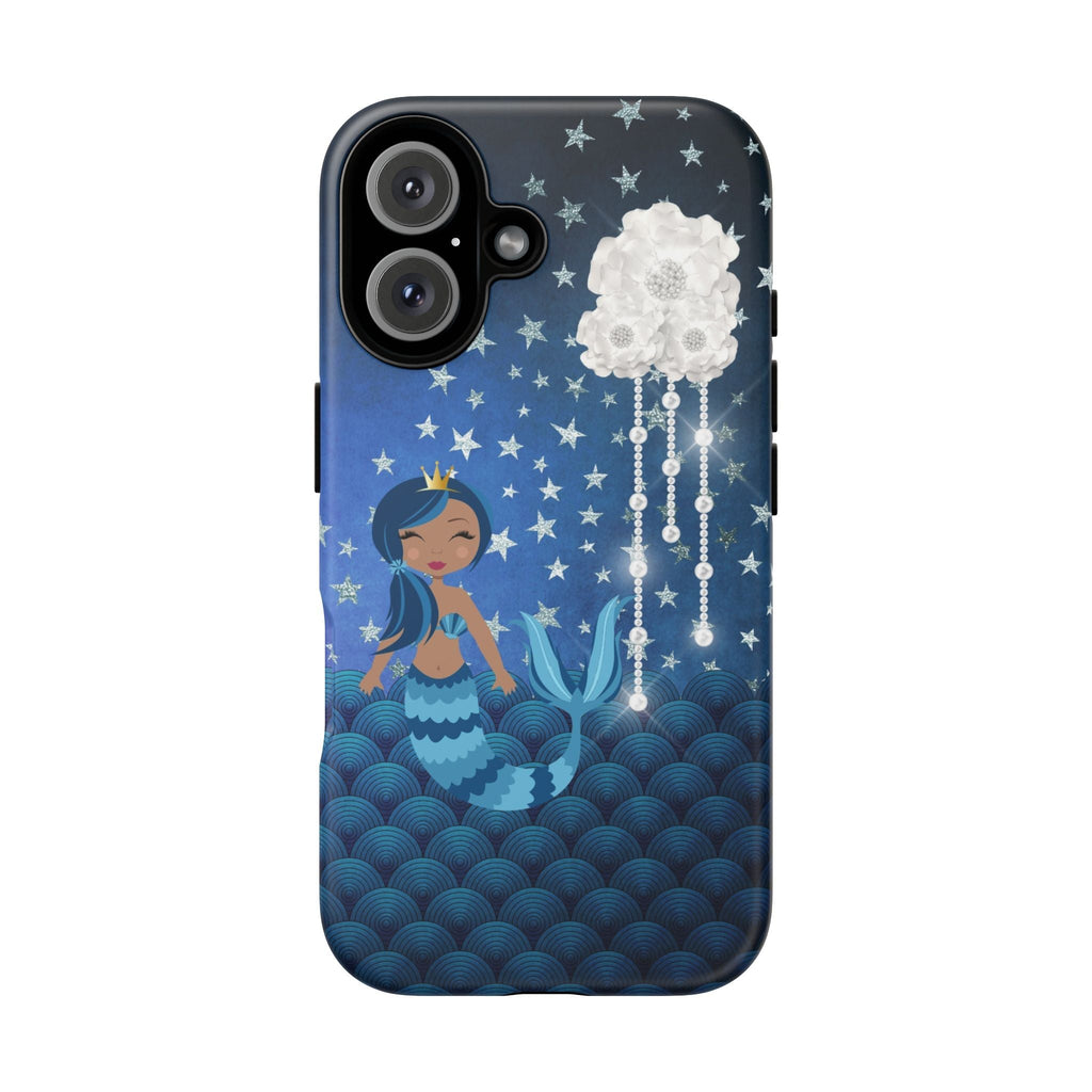 iPhone Case Tough Cases - Celestial Stars #102 Mermaid