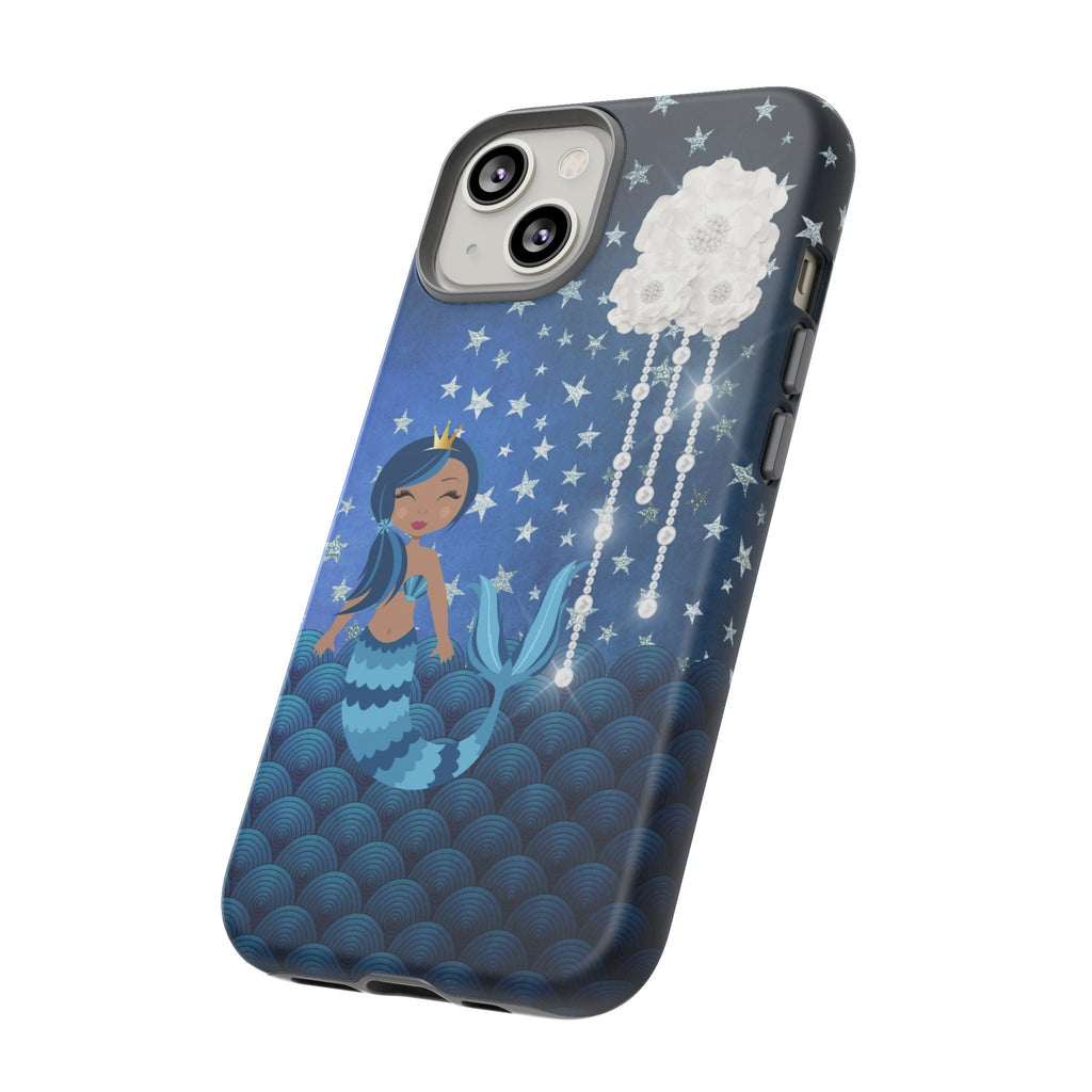 iPhone Case Tough Cases - Celestial Stars #102 Mermaid