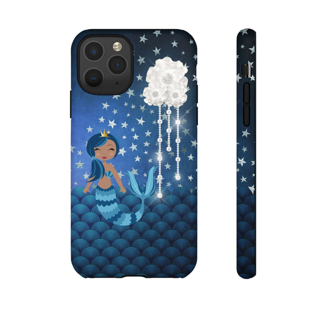 iPhone Case Tough Cases - Celestial Stars #102 Mermaid