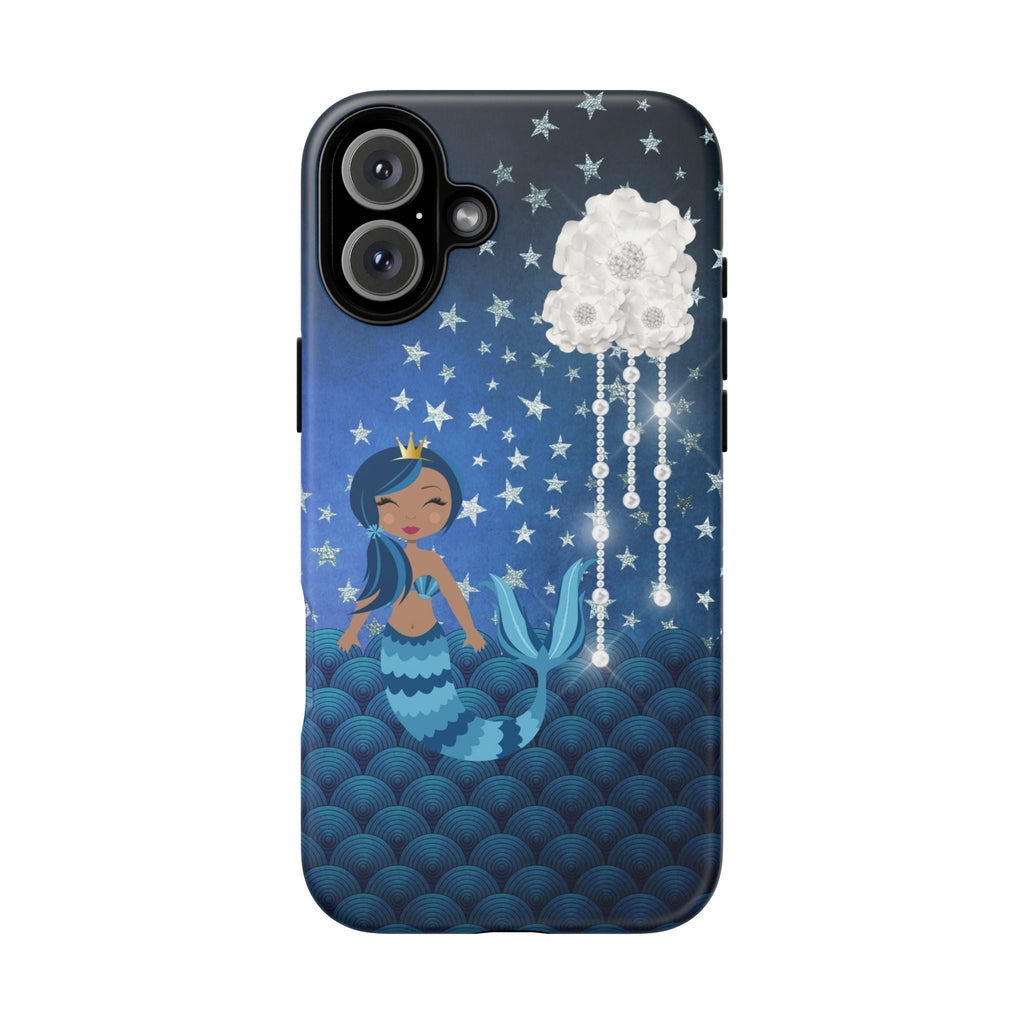 iPhone Case Tough Cases - Celestial Stars #102 Mermaid