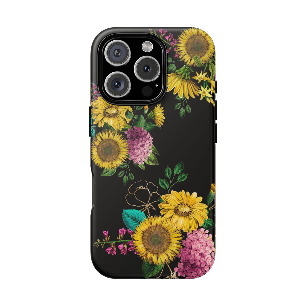 iPhone Case Tough Cases - Floral #101 | iPhone 16 Plus