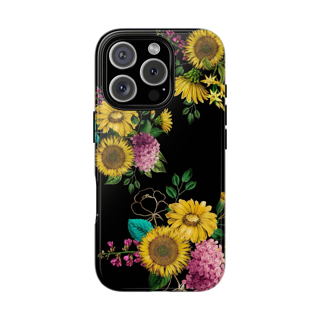 iPhone Case Tough Cases - Floral #101 | iPhone 16 Plus