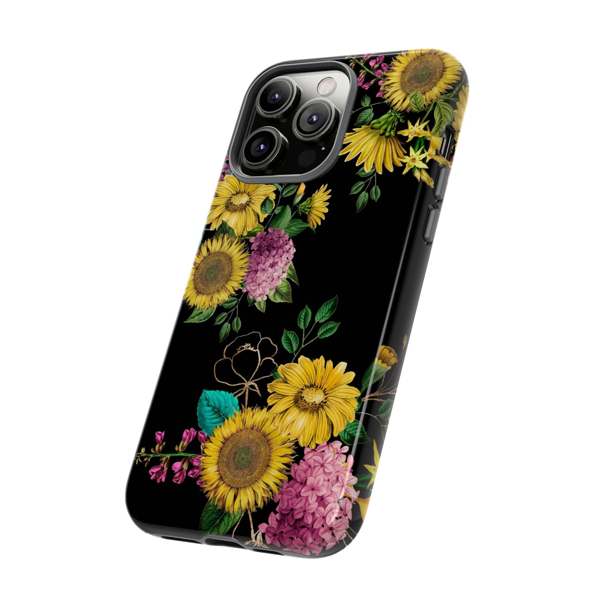 iPhone Case Tough Cases - Floral #101 | iPhone 16 Plus