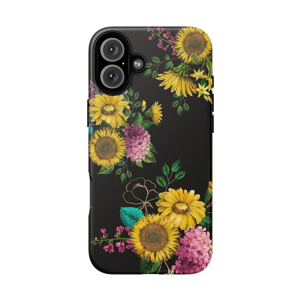 iPhone Case Tough Cases - Floral #101 | iPhone 16 Plus
