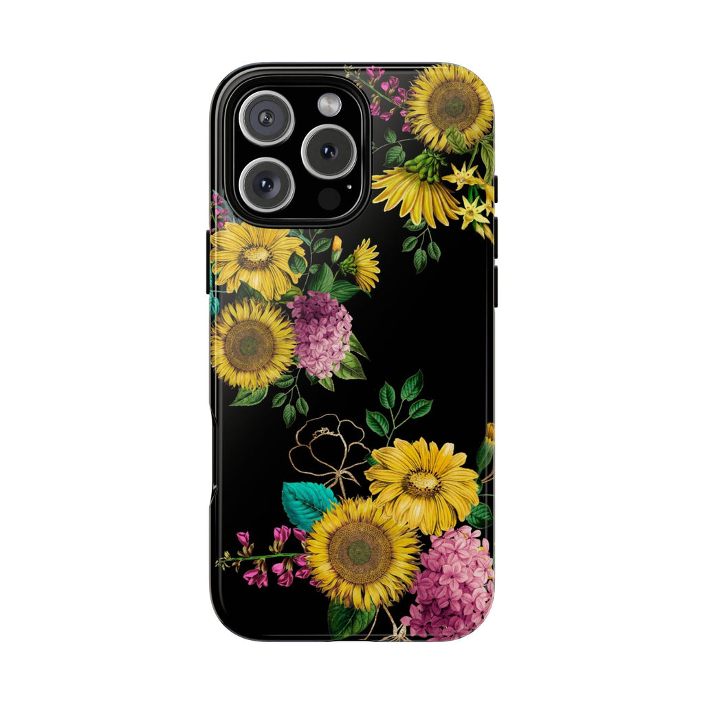iPhone Case Tough Cases - Floral #101 | iPhone 16 Plus