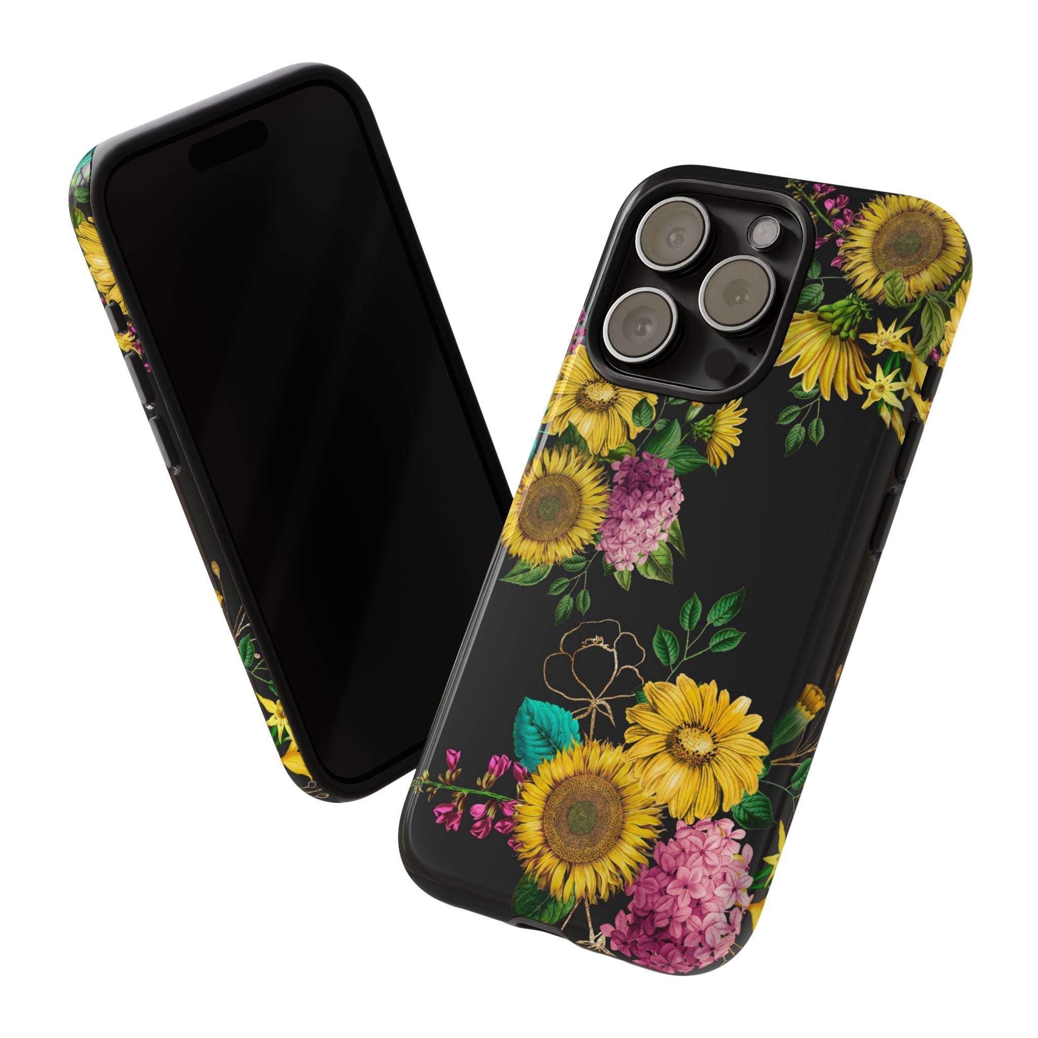 iPhone Case Tough Cases - Floral #101 | iPhone 16 Plus