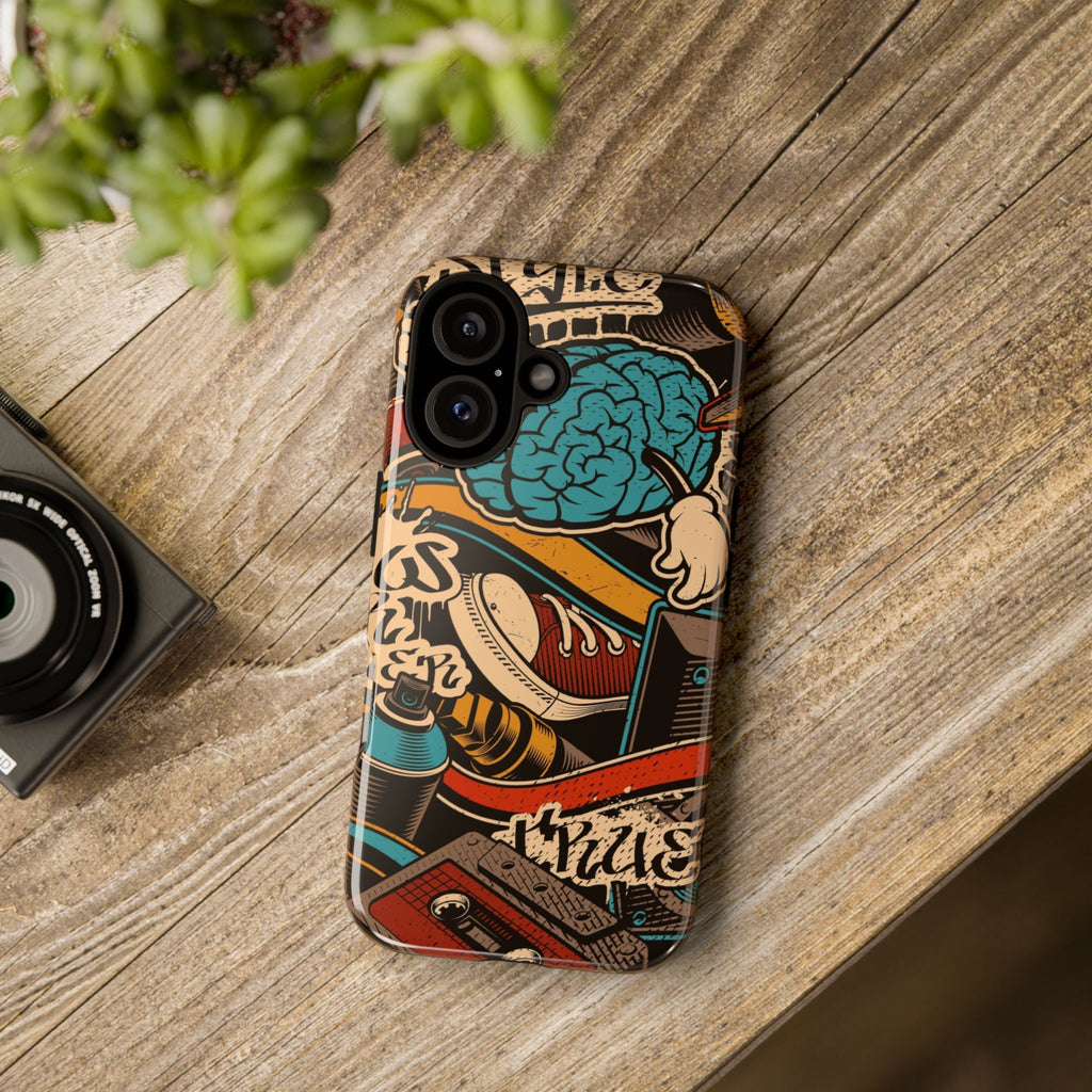 iPhone Case Tough Cases - Graffiti #102 | iPhone 16 Plus
