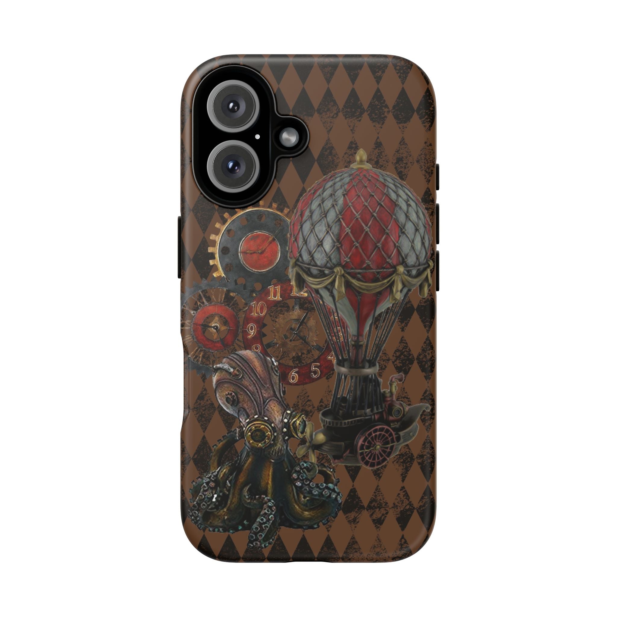 iPhone Case Tough Cases - Steampunk #104 | iPhone 16 Plus