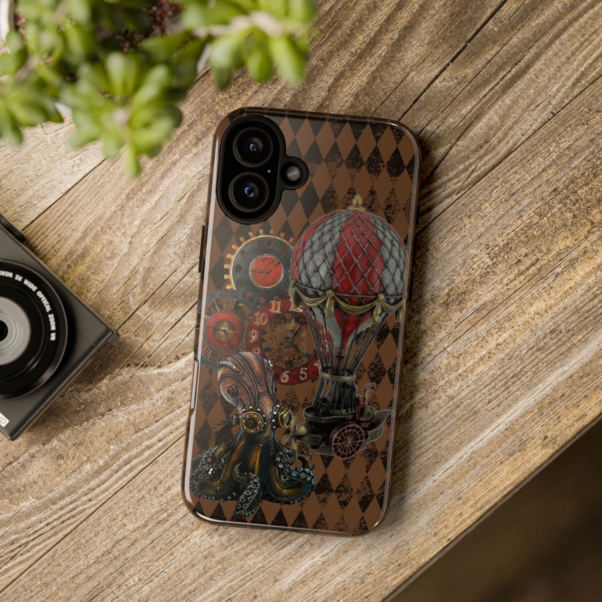 iPhone Case Tough Cases - Steampunk #104 | iPhone 16 Plus