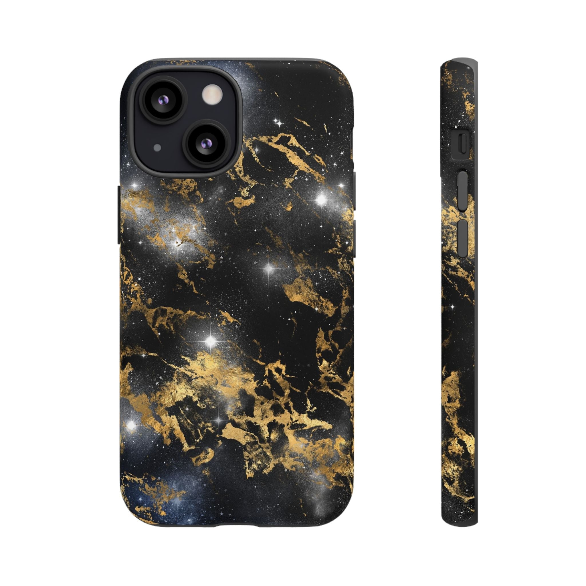 iPhone Case Tough Cases - Watercolor Marble Galaxy #1