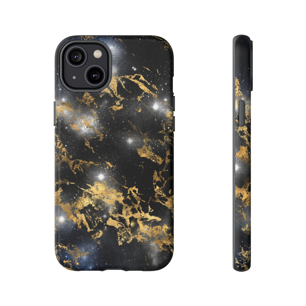 iPhone Case Tough Cases - Watercolor Marble Galaxy #1